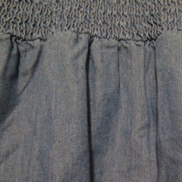 Michael Kors Petite Wrap Dress Denim Size S - Picture 3 of 8